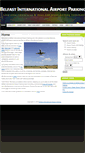 Mobile Screenshot of belfastinternationalairportparking.com